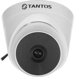 Камера видеонаблюдения аналоговая Tantos TSc-E2HDf 2.8-2.8мм HD-CVI HD-TVI цв. корп.:белый/черный (00-00156688)