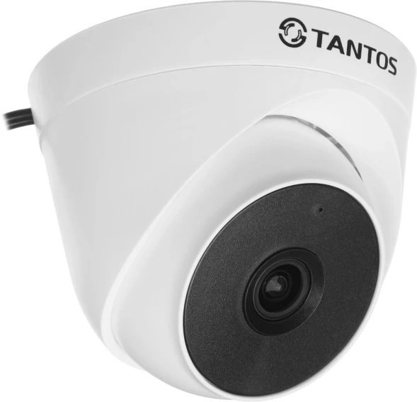 Камера видеонаблюдения аналоговая Tantos TSc-E2HDf 2.8-2.8мм HD-CVI HD-TVI цв. корп.:белый/черный (00-00156688)
