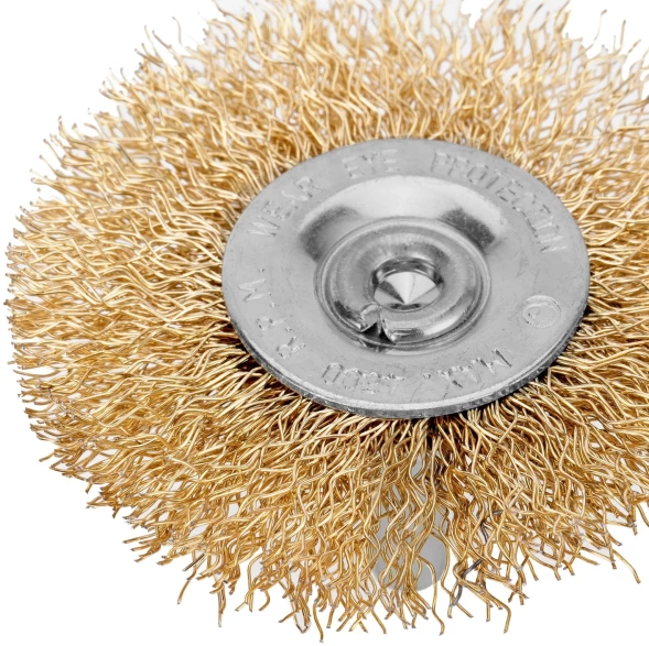Щетка дисковая по мет. Matrix 74446 d=60мм d(посад.)=6мм (дрели)