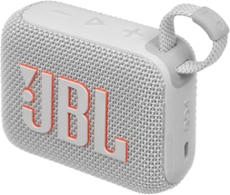 Колонка порт. JBL GO 4 белый 4.2W 1.0 BT 10м 850mAh (JBLGO4WHT)