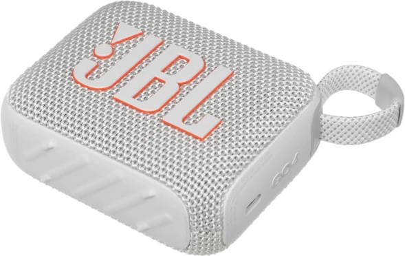 Колонка порт. JBL GO 4 белый 4.2W 1.0 BT 10м 850mAh (JBLGO4WHT)