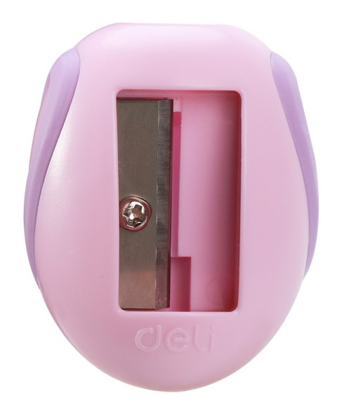 Точилка для карандашей ручная Deli MiYou EH550 1 отверстие пластик ассорти туба