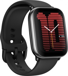 Смарт-часы Amazfit Active A2211 35.9мм 1.75&amp;quot; AMOLED корп.черный рем.черный разм.брасл.:135-190мм (6972596106920)