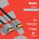 Кабель аудио-видео Buro DisplayPort (m)/DisplayPort (m) 10м. позолоч.конт. черный (BHP-DPP-1.4-10G)