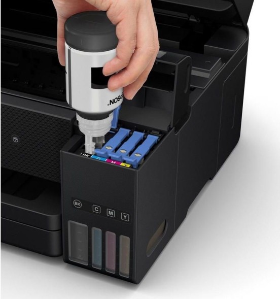 МФУ струйный Epson L6290 (C11CJ60505/408/507) A4 Duplex Net WiFi черный