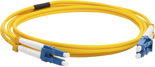 Патч-корд Lanmaster LAN-2LC-2LC/SU-5.0 2x9/125 OS1/OS2 LC дуплекс-LC дуплекс 5м LSZH оранжевый