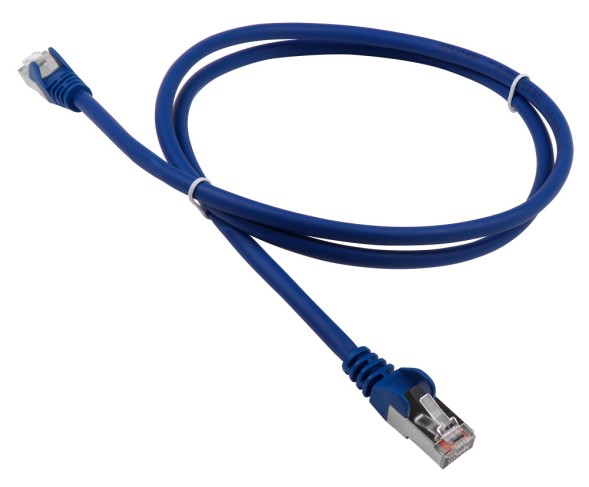 Патч-корд Lanmaster LAN-PC45/S5E-10-BL FTP RJ-45 вил.-вилка RJ-45 кат.5E 10м синий LSZH