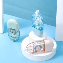 Лента коррект. Deli EH351 8мх5мм ассорти корпус белый блистер