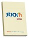 Блок самоклеящийся бумажный Stick`n 21006 51x76мм 100лист. 70г/м2 пастель желтый