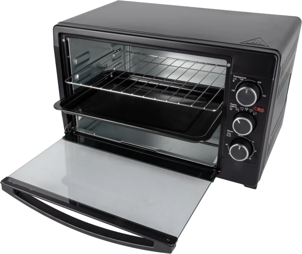 Мини-печь BBK OE3070M 30л. 1500Вт черный