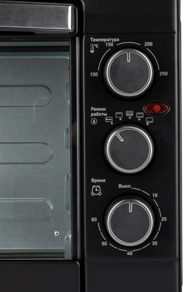 Мини-печь BBK OE3070M 30л. 1500Вт черный