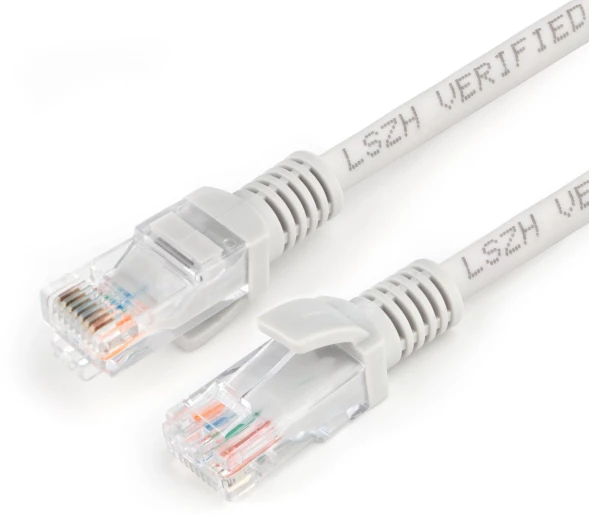 Патч-корд Premier PP31-5MLSZH 1Гбит/с UTP 4 пары cat.5E CCA molded 5м серый RJ-45 (m)-RJ-45 (m) (PP31-5M-LSZH)