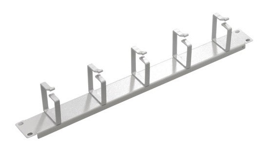 Кабельный органайзер Горизонтальный Lande LN-KDG-YKD-1UKN-LG односторонний кольца 1U шир.:19&amp;quot; глуб.:72мм
