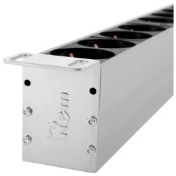 Блок распределения питания Rem R-32-2X(10S-6C19-A-AM)-1820-K верт.размещ. 20xSchuko 12xC19 базовые 32A клеммная колодка