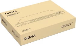 Коммутатор Digma DSW724G-4C-R (L2+) 24x1Гбит/с 4xКомбо(1000BASE-T/SFP) управляемый