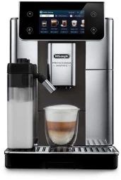 Кофемашина Delonghi Primadonna Aromatic ECAM630.55.SM 1450Вт черный/серебристый