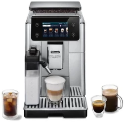 Кофемашина Delonghi Primadonna Aromatic ECAM630.55.SM 1450Вт черный/серебристый