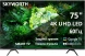 Телевизор LED Skyworth 75&amp;quot; 75G66G Eye Care черный/серый 4K Ultra HD 60Hz DVB-T DVB-T2 DVB-C DVB-S DVB-S2 USB WiFi Smart TV
