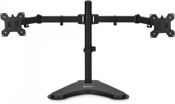 Кронштейн для мониторов ЖК Buro BU-M042-D черный 17&amp;quot;-32&amp;quot; макс.16кг настольный поворот и наклон верт.перемещ.