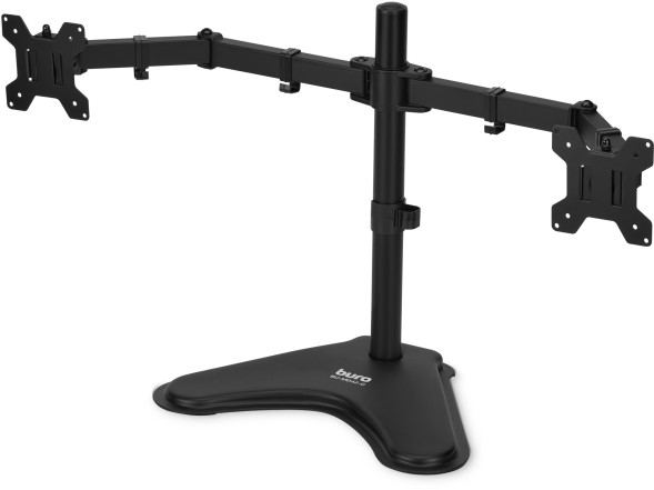 Кронштейн для мониторов ЖК Buro BU-M042-D черный 17&amp;quot;-32&amp;quot; макс.16кг настольный поворот и наклон верт.перемещ.