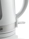 Чайник электрический Gorenje K17WE 1.7л. 2200Вт белый/серебристый корпус: металл/пластик