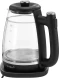 Чайник электрический Vitek VT-WK1074 1.7л. 1800Вт черный корпус: стекло