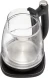 Чайник электрический Vitek VT-WK1074 1.7л. 1800Вт черный корпус: стекло