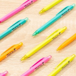 Набор карандашей мех. Deli EU60200-P Scribe 0.5мм трехгран. пластик ассорти дисплей (36шт) ластик