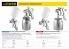 Краскораспылитель Stayer Master 06472-1.5 225л/мин соп.:1.5мм бак:0.75л серебристый