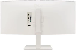 Монитор LG 38&amp;quot; UltraWide 38WR85QC-W белый NANO IPS LED 21:9 HDMI M/M матовая HAS Piv 600cd 178гр/178гр 3840x1600 144Hz FreeSync Premium Pro DP WQ+ USB 10.5кг