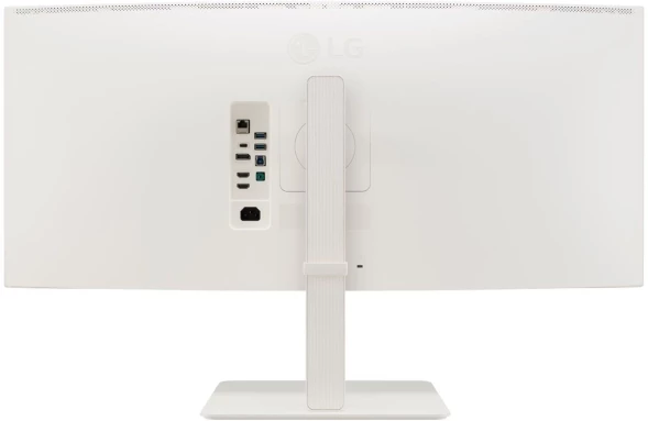 Монитор LG 38&amp;quot; UltraWide 38WR85QC-W белый NANO IPS LED 21:9 HDMI M/M матовая HAS Piv 600cd 178гр/178гр 3840x1600 144Hz FreeSync Premium Pro DP WQ+ USB 10.5кг