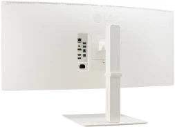 Монитор LG 38&amp;quot; UltraWide 38WR85QC-W белый NANO IPS LED 21:9 HDMI M/M матовая HAS Piv 600cd 178гр/178гр 3840x1600 144Hz FreeSync Premium Pro DP WQ+ USB 10.5кг