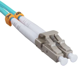 Патч-корд Cabeus FOP-50-LC-LC-20M 2x50/125 OM3 LC дуплекс-LC дуплекс 20м LSZH бирюзовый