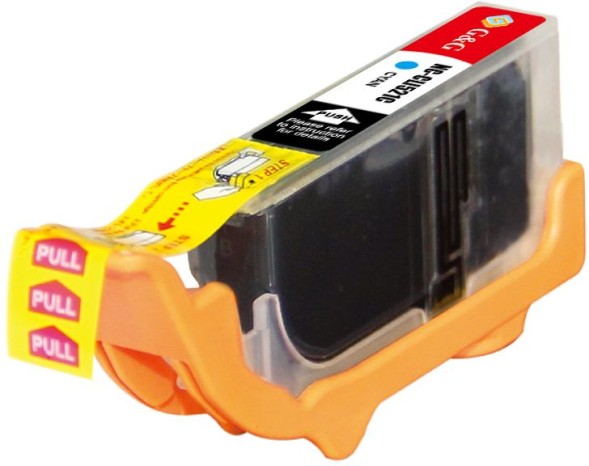 Картридж струйный G&amp;amp;G NC-CLI521C голубой (8.4мл) для Canon PIXMA MP540/550/560/620/630/640/980/990