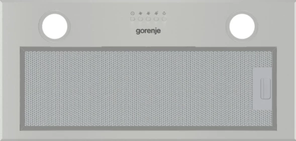 Вытяжка встраиваемая Gorenje BHI626E6X нержавеющая сталь управление: кнопочное (1 мотор)