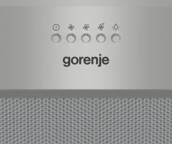 Вытяжка встраиваемая Gorenje BHI626E6X нержавеющая сталь управление: кнопочное (1 мотор)