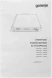 Вытяжка встраиваемая Gorenje BHI626E6X нержавеющая сталь управление: кнопочное (1 мотор)
