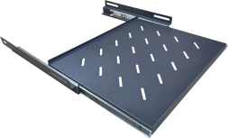 Полка выдвижная Lanmaster TWT-CBB-SM-8/20 1U нагр.:20кг. 19&amp;quot; 800мм черный (упак.:1шт)