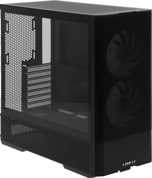 Корпус Lian-Li Lancool 207RX черный без БП ATX 4x120mm 2x140mm 2xUSB3.0 audio bott PSU