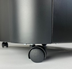 Шредер Heleos АП37-4 черный/серебристый с автоподачей (секр.P-4) фрагменты 220лист. 37лтр. скрепки скобы пл.карты