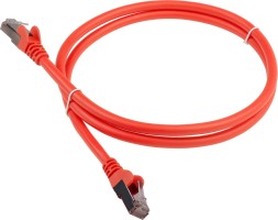 Патч-корд Lanmaster LAN-PC45/S6-1.0-OR FTP RJ-45 вил.-вилка RJ-45 кат.6 1м оранжевый LSZH