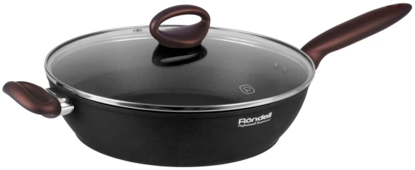 Сотейник Rondell Tierno RDA-1580 3.5л. d=28см (с крышкой) черный