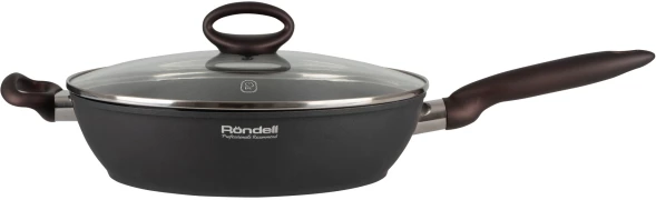 Сотейник Rondell Tierno RDA-1580 3.5л. d=28см (с крышкой) черный