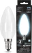 Лампа светодиодная Gauss Filament 103201209 9Вт цок.:E14 свеча 220B 4100K св.свеч.бел.нейт. (упак.:10шт)
