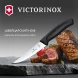 Нож кухонный Victorinox Swiss Classic (6.8103.12B) стальной разделочный лезв.120мм прямая заточка черный блистер