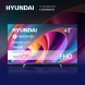 Телевизор LED Hyundai 40&amp;quot; H-LED40BS5100 WebOS Frameless Metal черный/серый FULL HD 60Hz DVB-T DVB-T2 DVB-C DVB-S DVB-S2 USB WiFi Smart TV