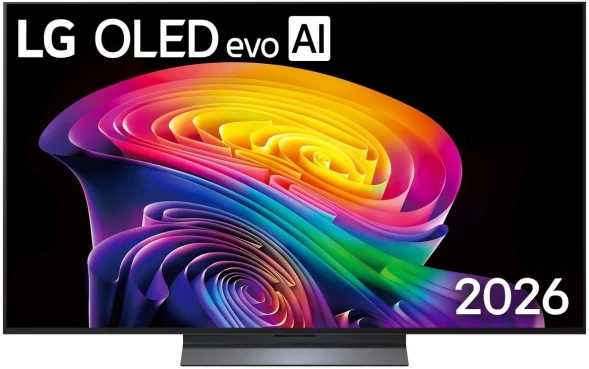 Телевизор OLED LG 55&amp;quot; OLED55C6RLA.ARUG черный/серебристый 4K Ultra HD 120Hz DVB-T DVB-T2 DVB-C DVB-S2 USB WiFi Smart TV