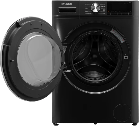 Стиральная машина Hyundai WMA8407 класс: A+++ загр.фронтальная макс.:8кг темно-серый инвертер