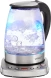 Чайник электрический Vitek VT-WK1075 1.7л. 1800Вт серебристый/черный корпус: металл/пластик