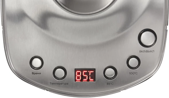 Чайник электрический Vitek VT-WK1075 1.7л. 1800Вт серебристый/черный корпус: металл/пластик